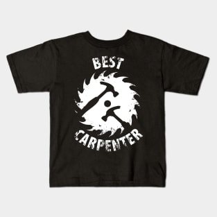 Carpenter carpenter carpenters craftsman saws Kids T-Shirt